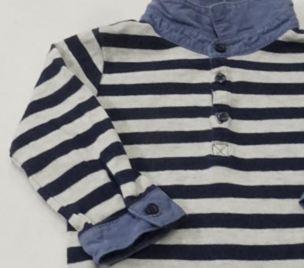 Langarmbody Gr. 68 von H&M (523)